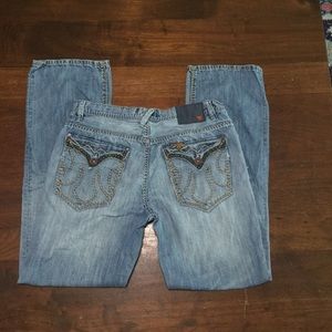 MEK Denim Mens Jeans 33 Rhodes Relaxed Straight